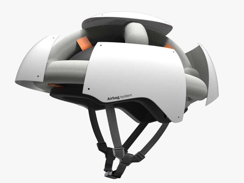 Poc und Autoliv planen Airbag-Fahrradhelm