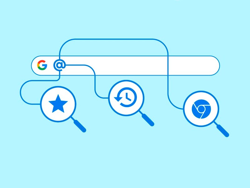 Google Symbole um Suchzeile