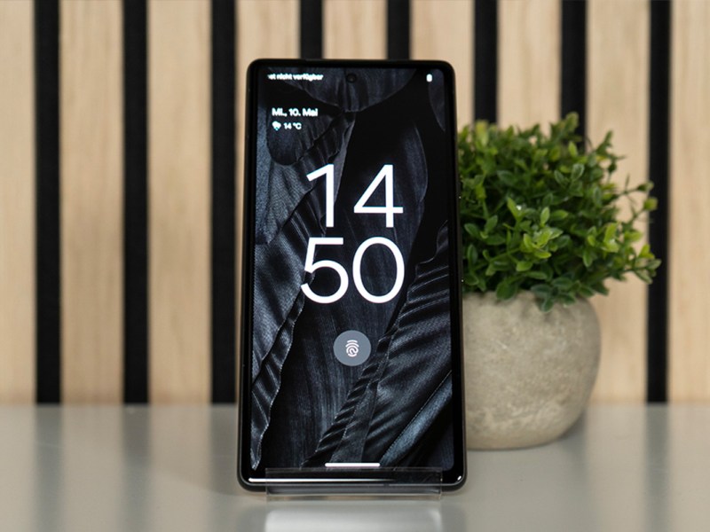 Google Pixel 7a in schwarz