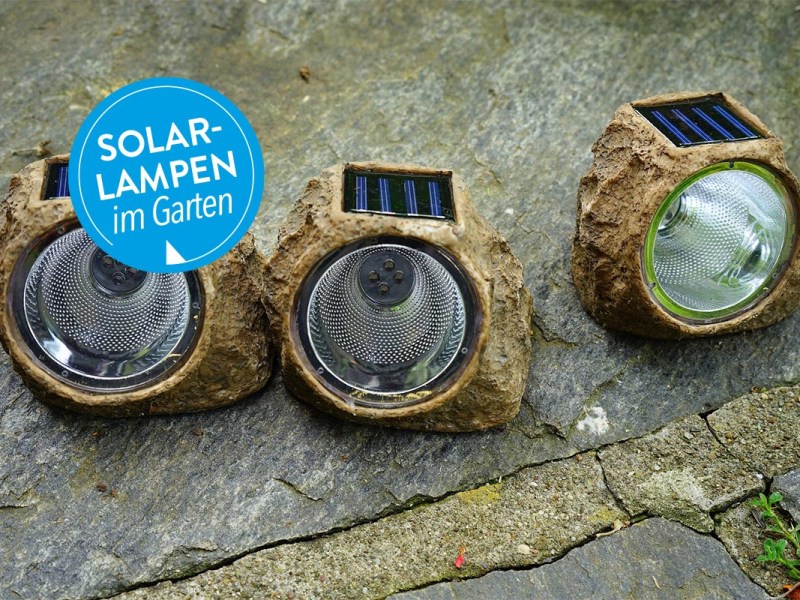 Solarleuchten für den Garten