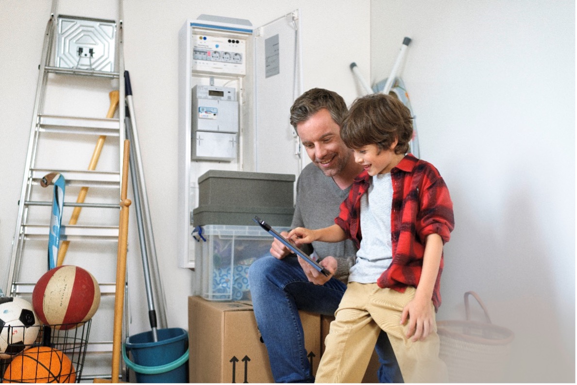 Kinderleicht den Stromverbrauch checken: Mit dem Smart Meter wird’s möglich.